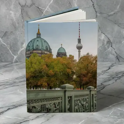 Berlin Cathedral and TV Tower Autumn View