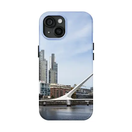 Buenos Aires Skyline Puente de la Mujer