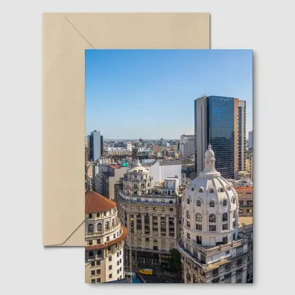 Buenos Aires City Skyline Historic Architecture