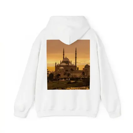 Muhammad Ali Mosque Cairo Golden Sunset Sky