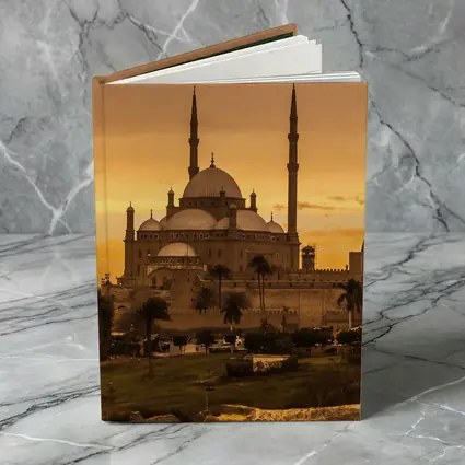 Muhammad Ali Mosque Cairo Golden Sunset Sky