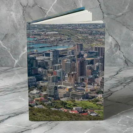 Cape Town City Skyline Aerial Harbor View
