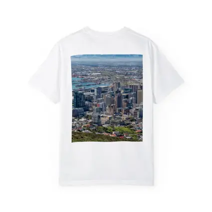 Cape Town City Skyline Aerial Harbor View