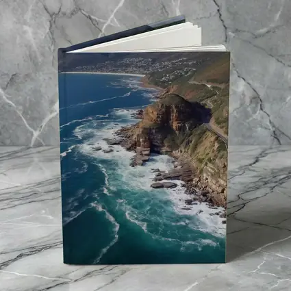 Cape Town Coastal Cliffs Ocean Aerial View