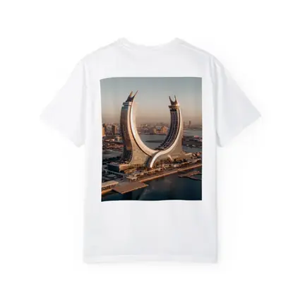 Lusail Tower Doha Qatar Coastal Skyline