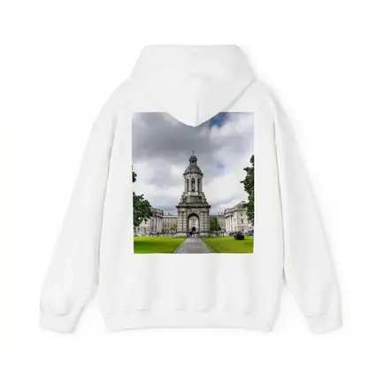 Trinity College Dublin Campanile Cloudy Sky
