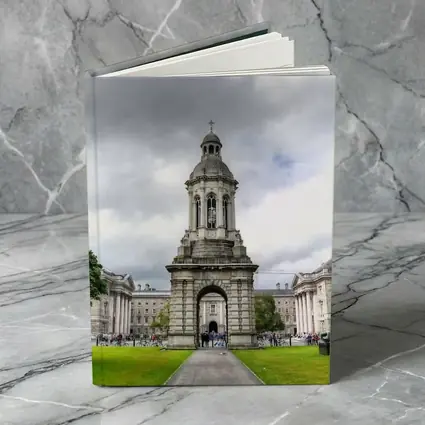Trinity College Dublin Campanile Cloudy Sky