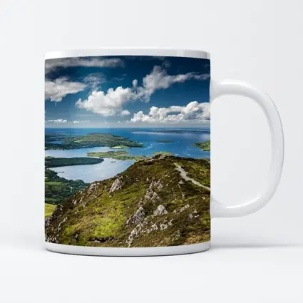 Connemara National Park Ireland Mountain View