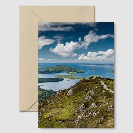 Connemara National Park Ireland Mountain View