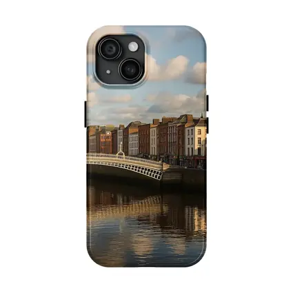 Ha Penny Bridge Dublin River Liffey