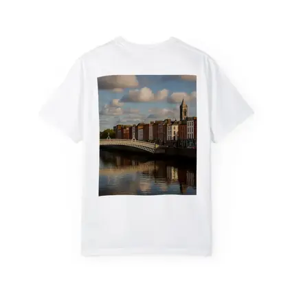 Ha Penny Bridge Dublin River Liffey
