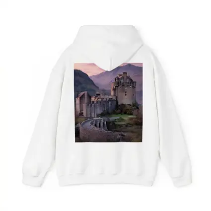 Eilean Donan Castle Scotland Pink Sky