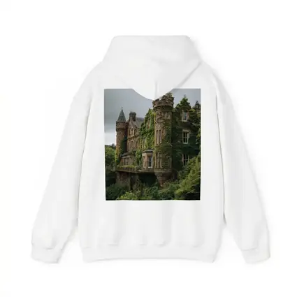 Overgrown Stone Castle Surrounded By Forest