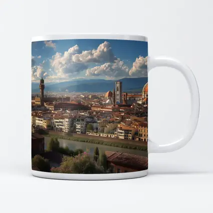 Florence Italy Skyline Cathedral Dome View