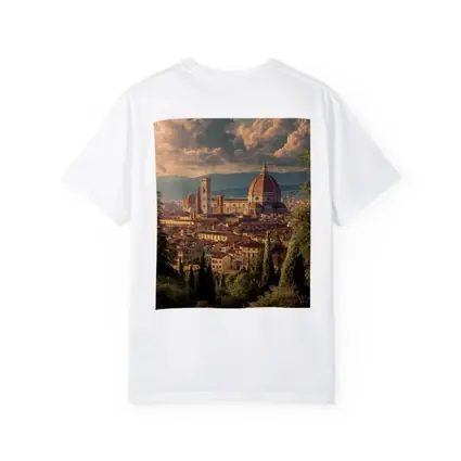 Florence Cathedral Dome Tuscany Skyline View