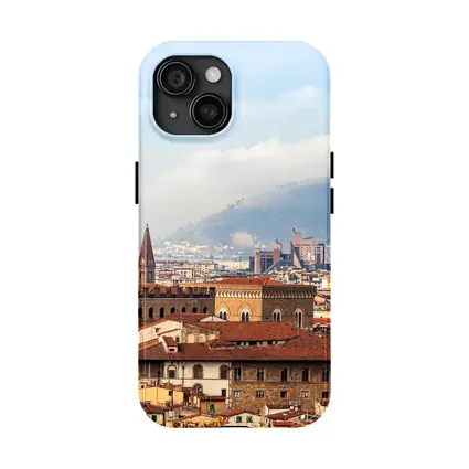 Palazzo Vecchio Tower Florence Italy Skyline
