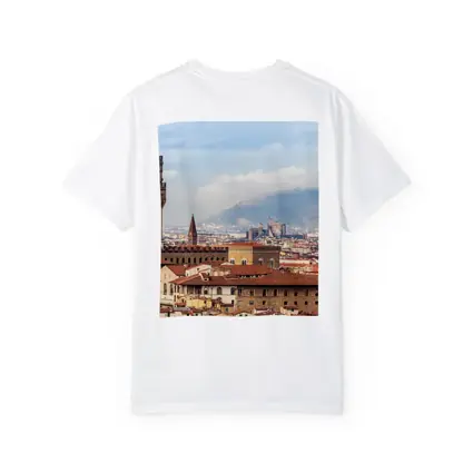 Palazzo Vecchio Tower Florence Italy Skyline