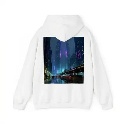 Cyberpunk City Night Neon Rainy Street