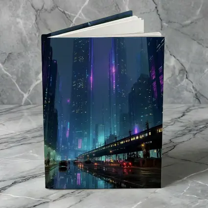 Cyberpunk City Night Neon Rainy Street