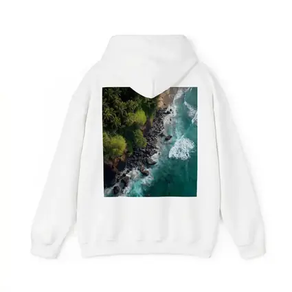 Aerial Tropical Coastline Rocky Shore Ocean