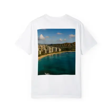 Waikiki Beach Diamond Head Aerial View