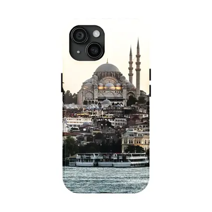 Suleymaniye Mosque Istanbul Bosphorus Waterfront View