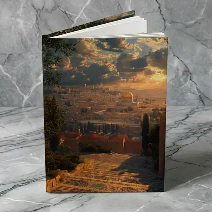 Jerusalem Dome of the Rock Golden Sunset