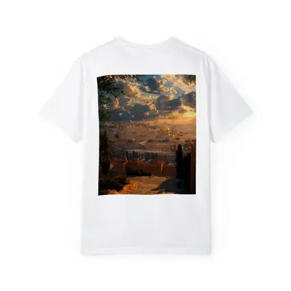 Jerusalem Dome of the Rock Golden Sunset