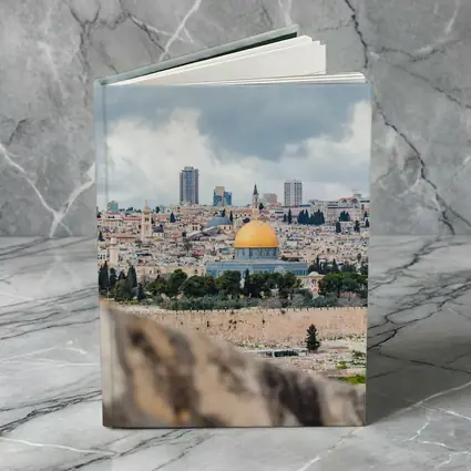 Dome of the Rock Jerusalem City Skyline