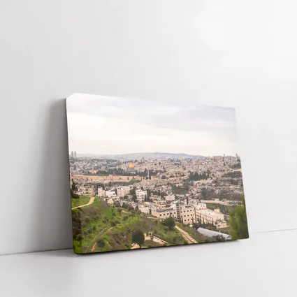 Jerusalem Old City Skyline Dome Rock