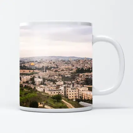 Jerusalem Old City Skyline Dome Rock