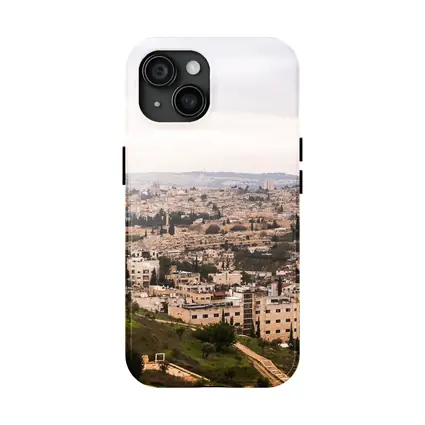 Jerusalem Old City Skyline Dome Rock