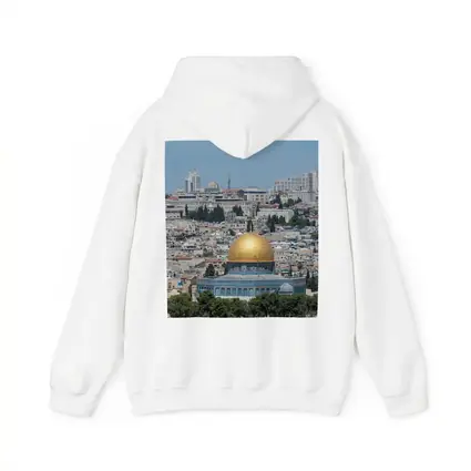 Dome of the Rock Jerusalem City Skyline