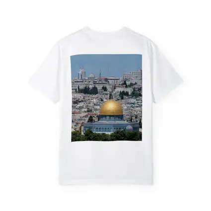 Dome of the Rock Jerusalem City Skyline