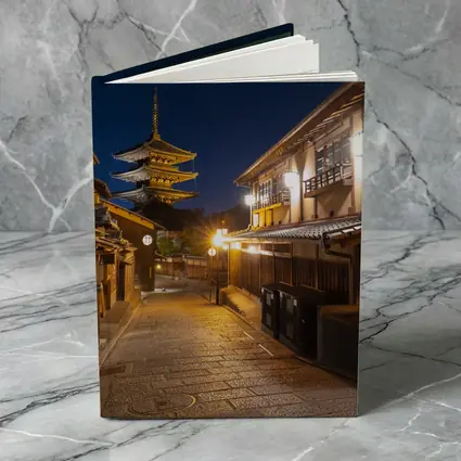 Kyoto Night Street Yasaka Pagoda Japan