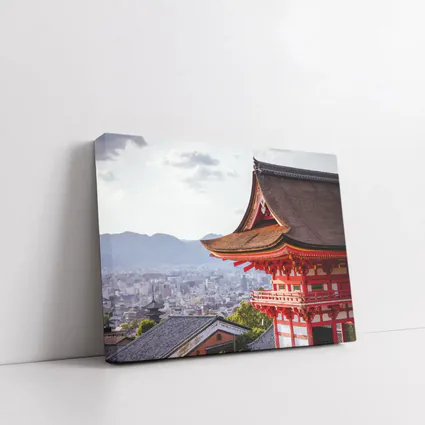 Kiyomizu Temple Gate Kyoto City View