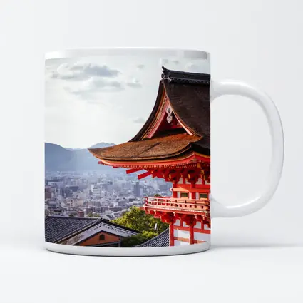 Kiyomizu Temple Gate Kyoto City View