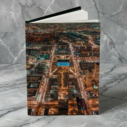 Astana Kazakhstan City Aerial Night View