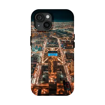 Astana Kazakhstan City Aerial Night View