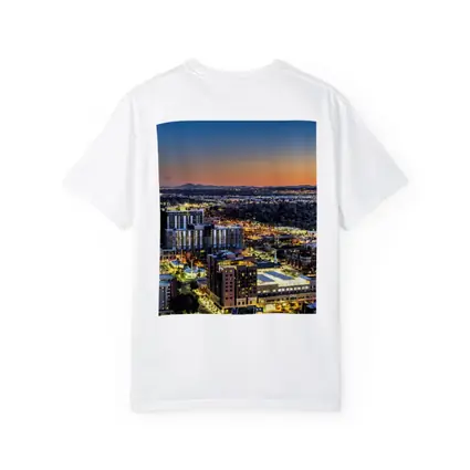 Phoenix Arizona City Skyline At Sunset