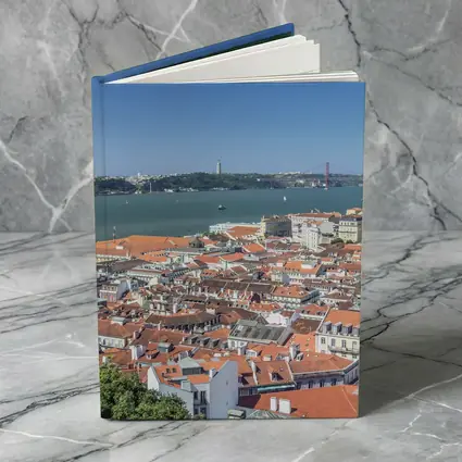 Lisbon City Skyline Tagus River Portugal