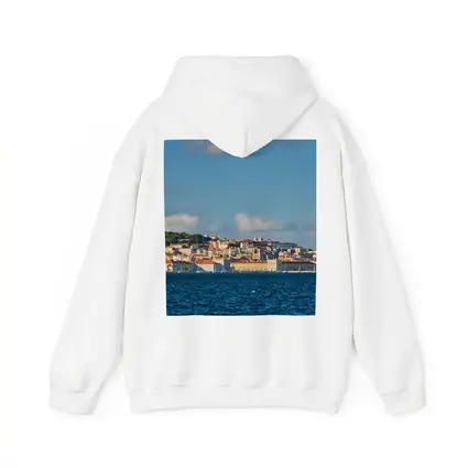 Lisbon Skyline View From Tagus River