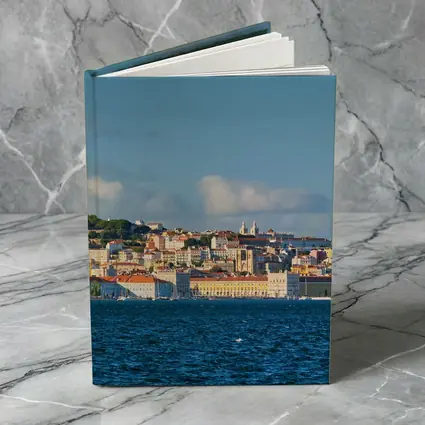 Lisbon Skyline View From Tagus River