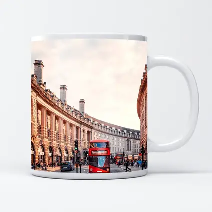 Regent Street London Red Double Decker Bus