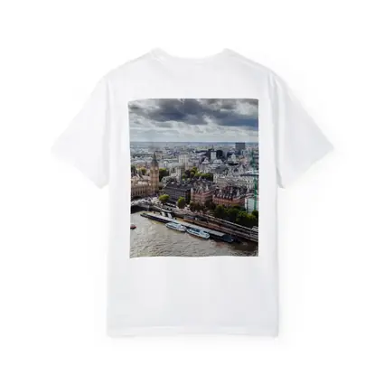 London Westminster Thames River Aerial View