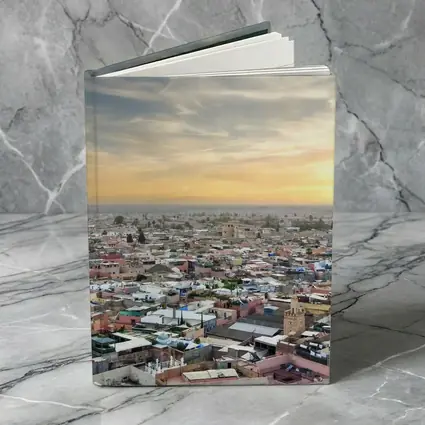 Marrakech Morocco City Aerial Sunset View