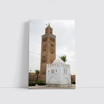 Koutoubia Mosque Minaret Marrakech Morocco Sky