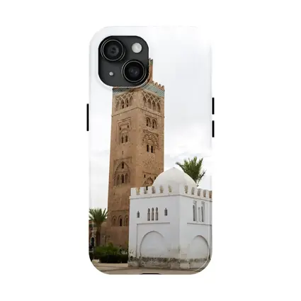 Koutoubia Mosque Minaret Marrakech Morocco Sky