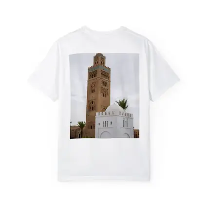 Koutoubia Mosque Minaret Marrakech Morocco Sky