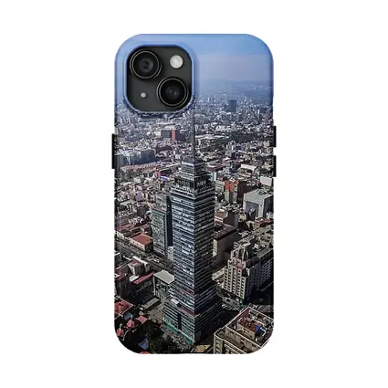 Mexico City Aerial Skyline Urban View
